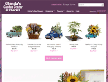 Tablet Screenshot of glendasgcflowers.com